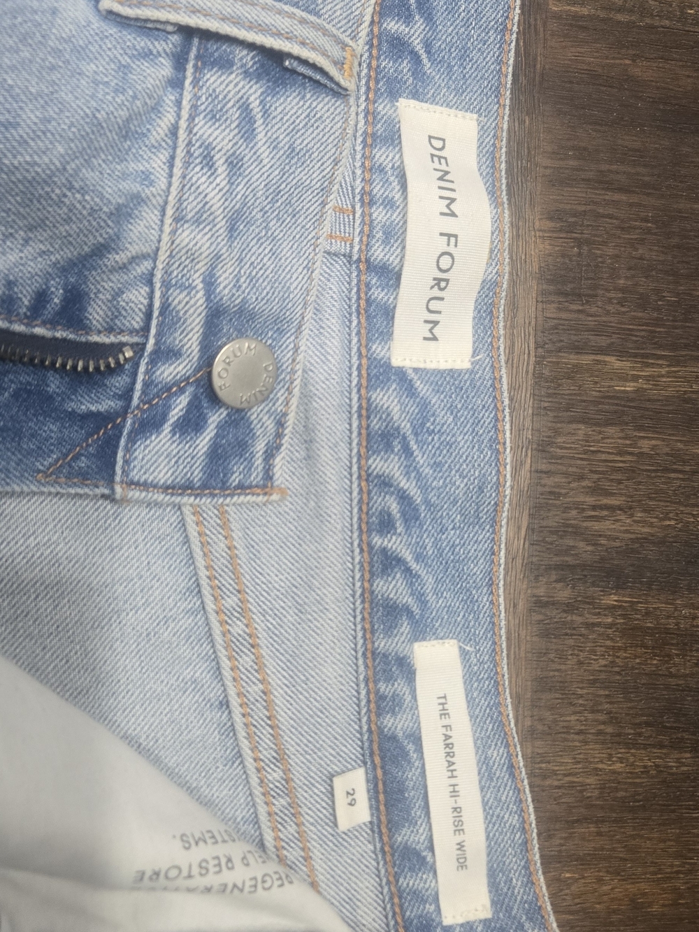 Aritzia Denim Forum Farrah High-Rise Wide Jeans
